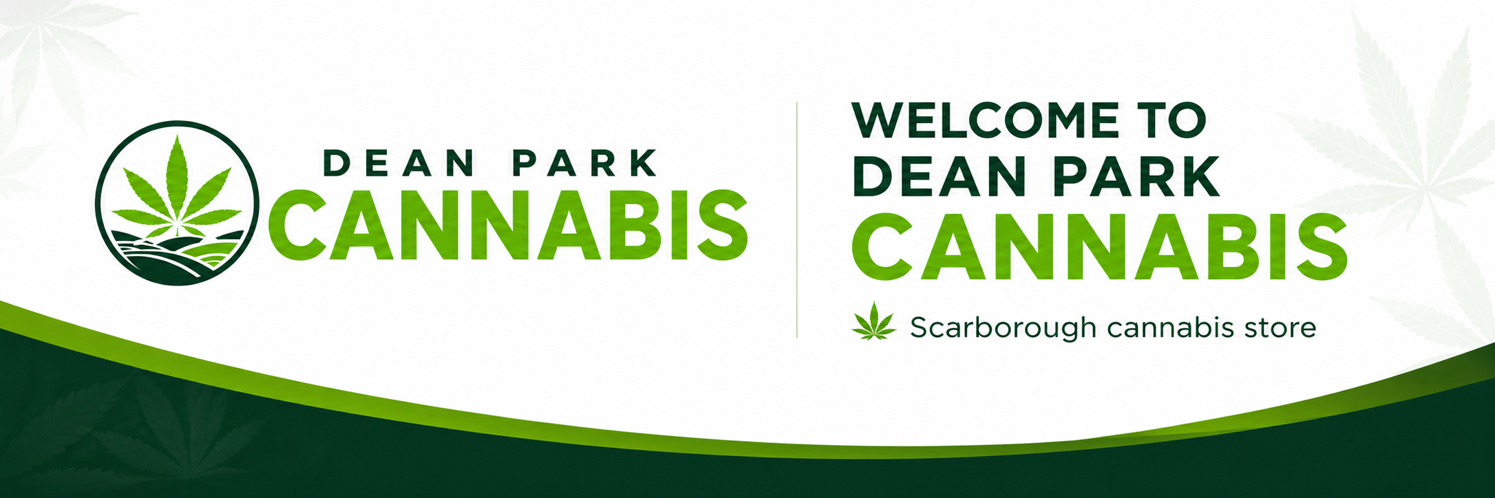Dean Park Cannabis homepage banner