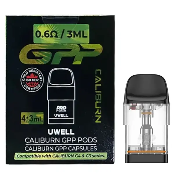 Uwell Caliburn pod at Dean Park Cannabis