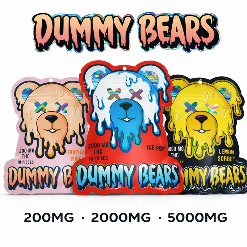 DUMMY BEARS 200MG - 2000MG - 5000MG at Dean Park Cannabis